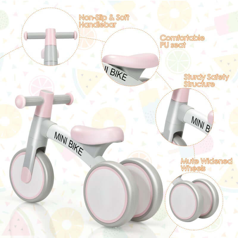 Baby Balance Bike Children Walker Toddler - The Shopsite