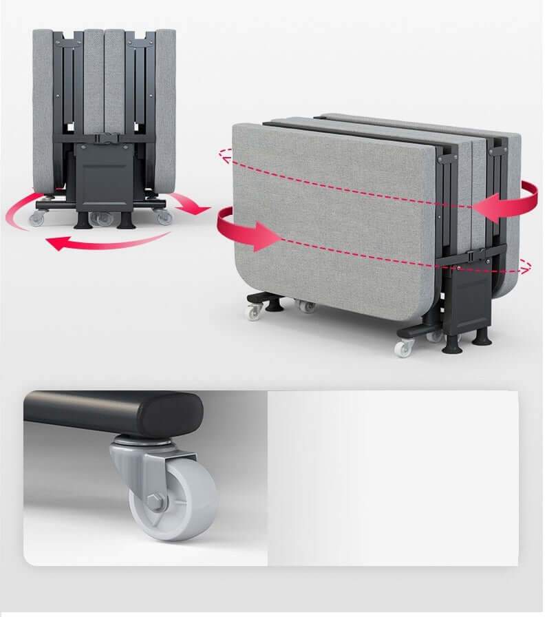 Bunk bed with secure latch