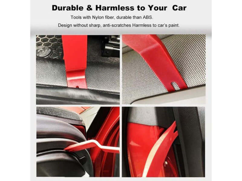 25Pcs Car Door Molding Removal Pry Tool Kit Dash Panel Audio Seal Interior Trim - The Shopsite