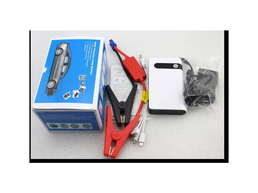 Jump starter side view