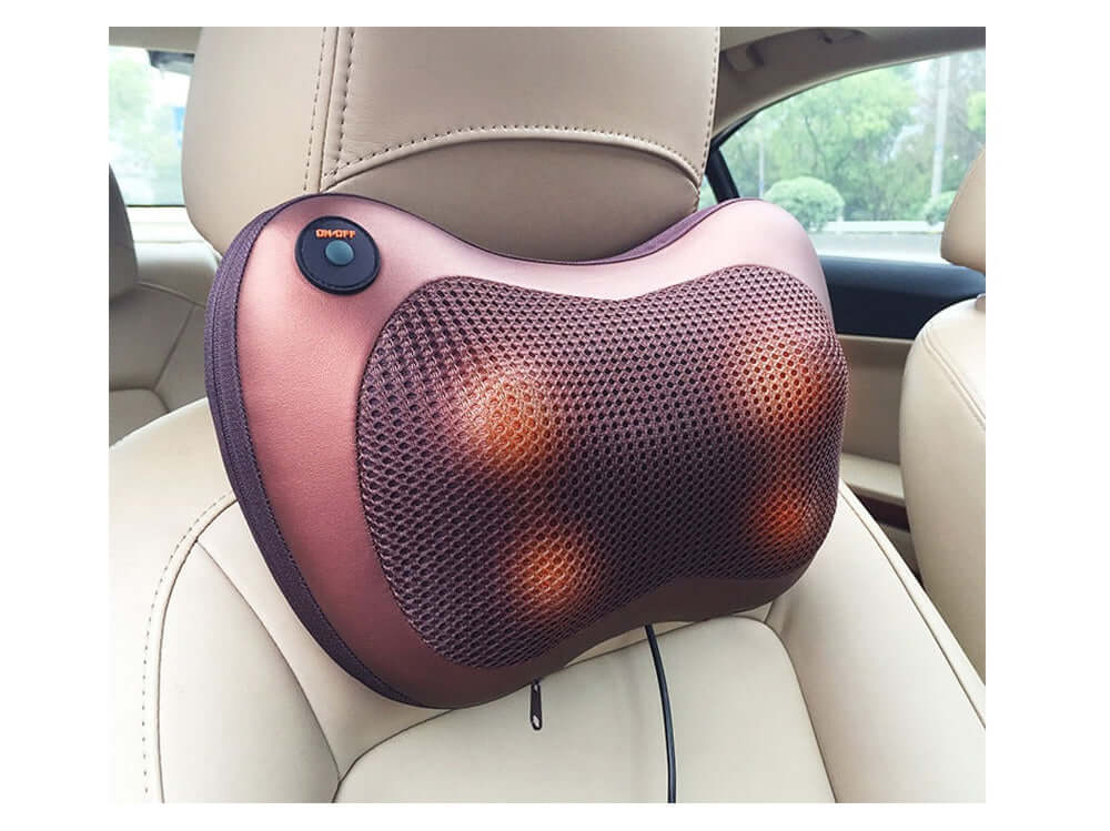Massage pillow with strap