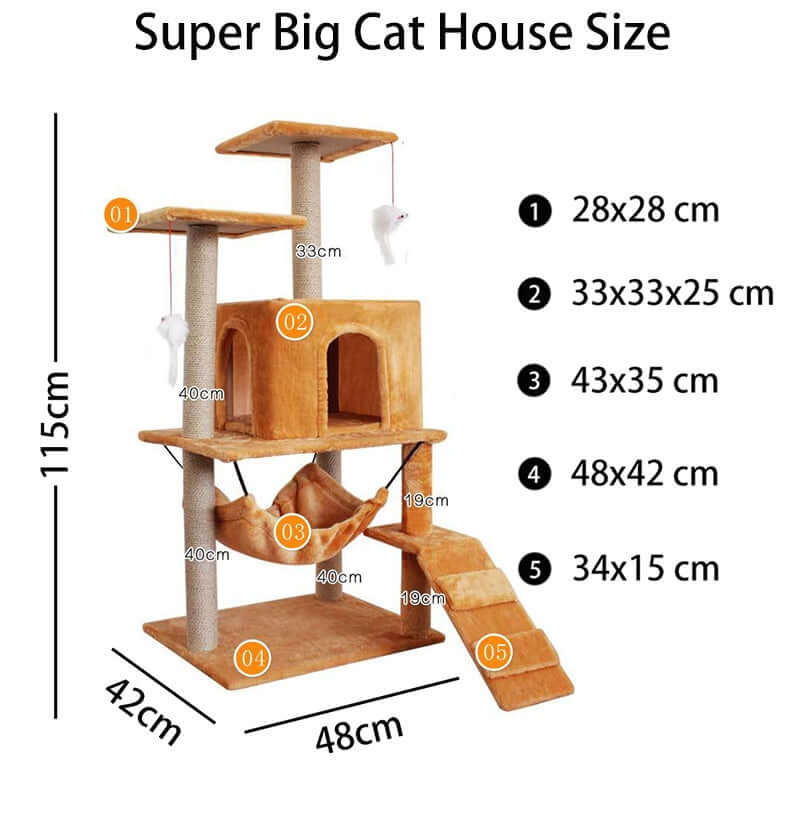 Cat Tree Tower House - The Shopsite