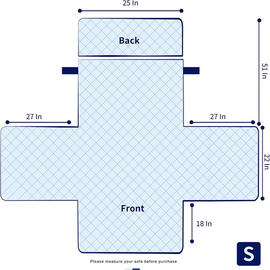 sofa slipcover with strap