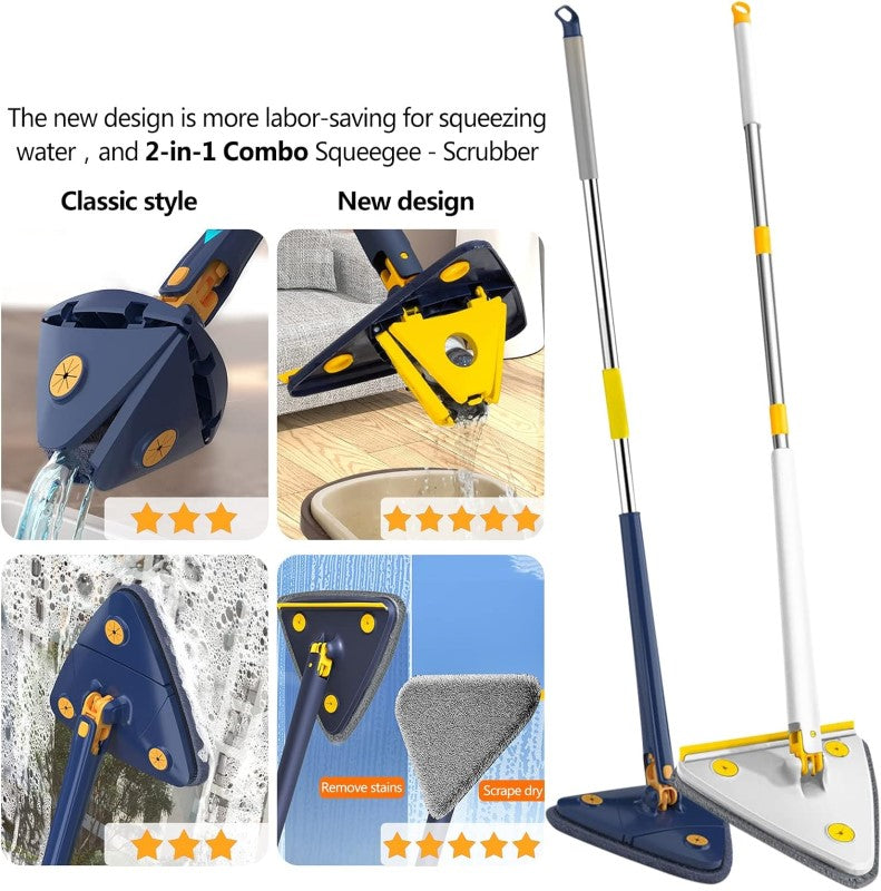 mop with stainless steel pole