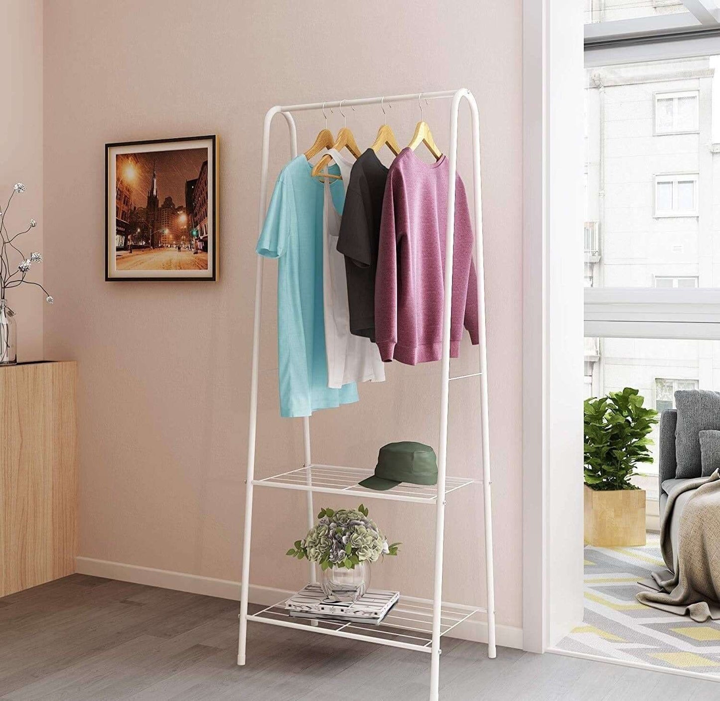 Garment rack assembly parts