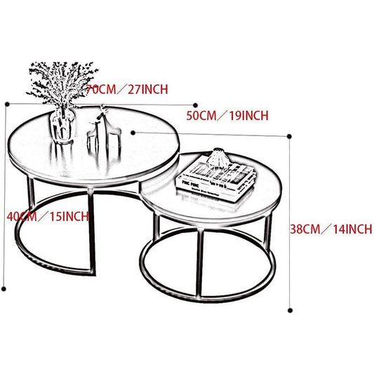 black and white coffee tables