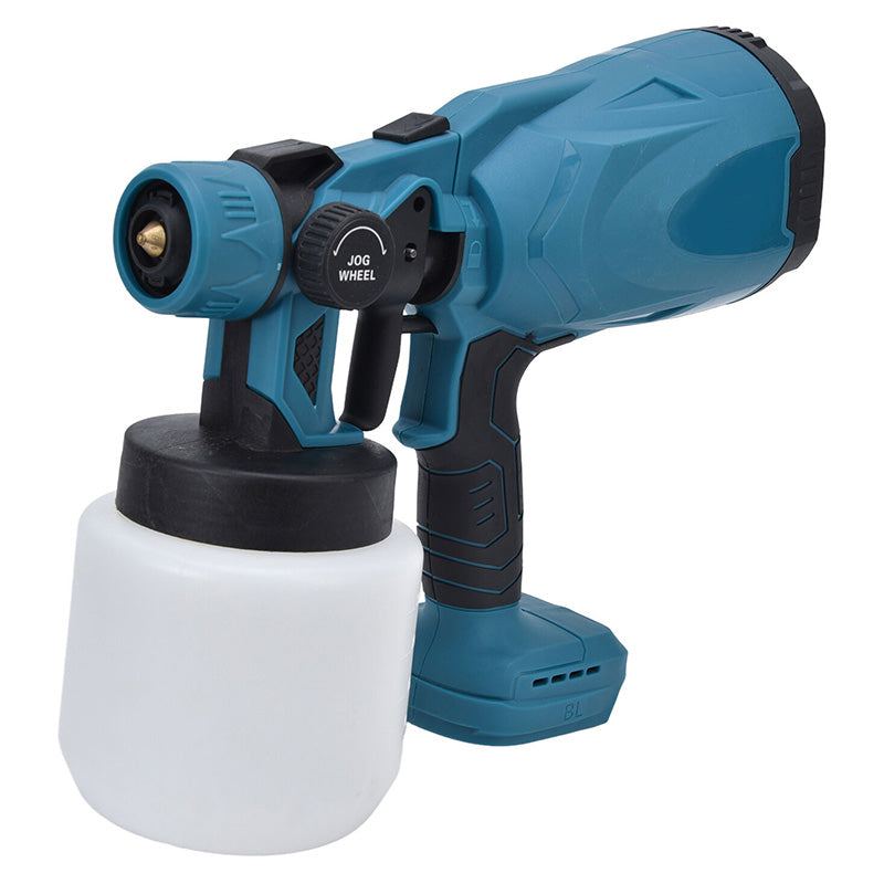 Cordless High Pressure Spray Gun Paint Sprayer Fits Makita 18V Battery