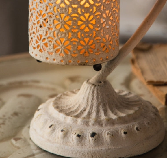 Retro Iron Birdcage Candle Holder Metal Hanging