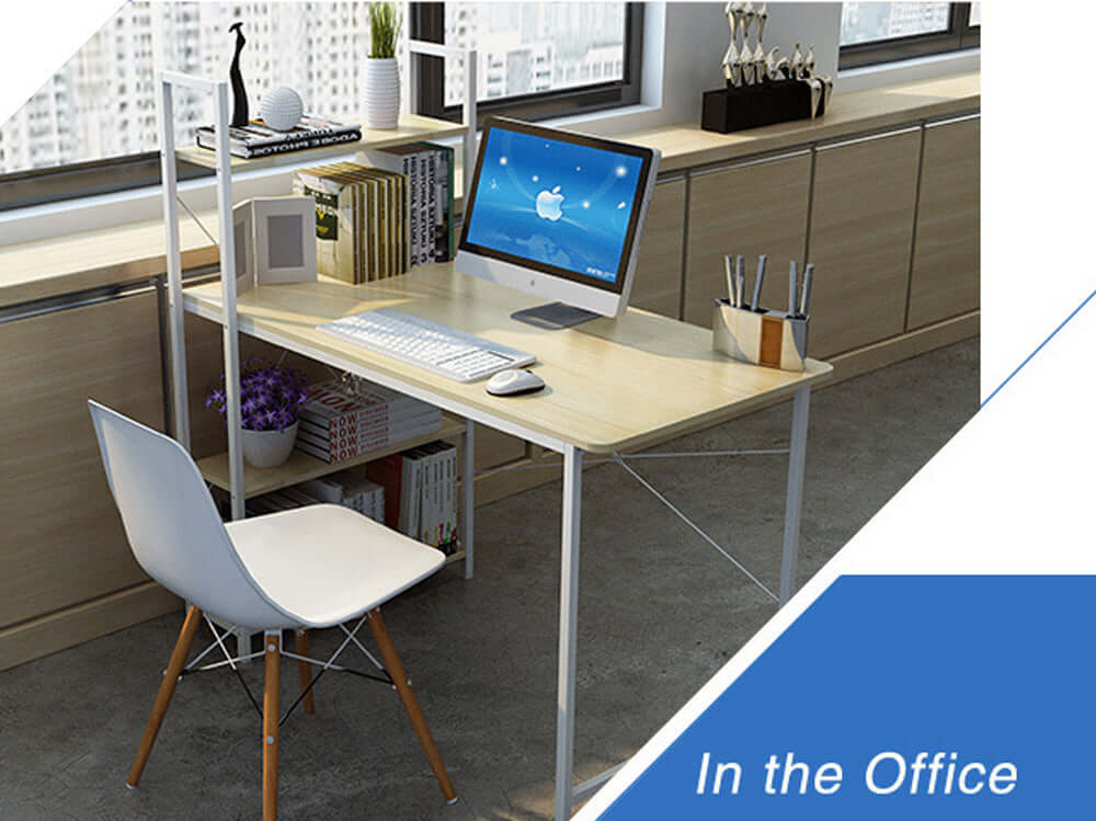 MDF and steel desk