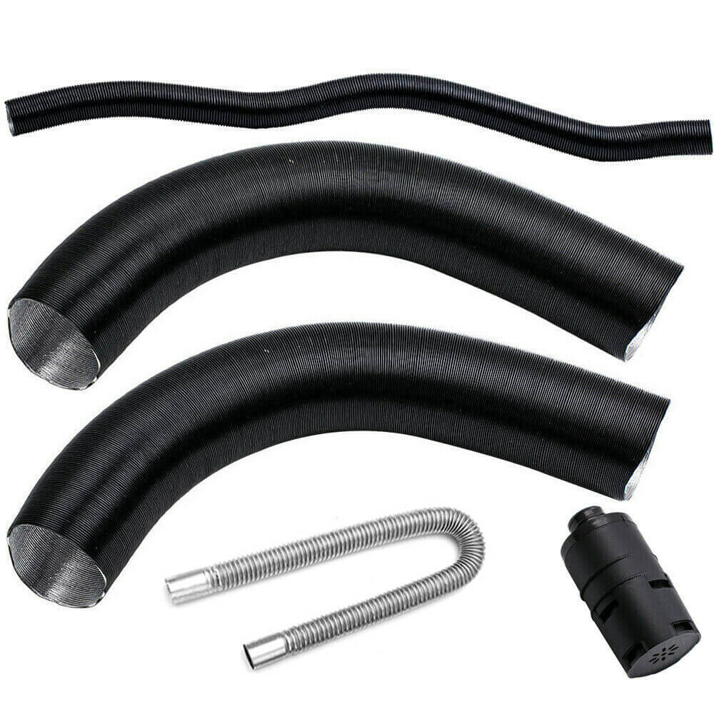 Exhaust pipe for diesel heater