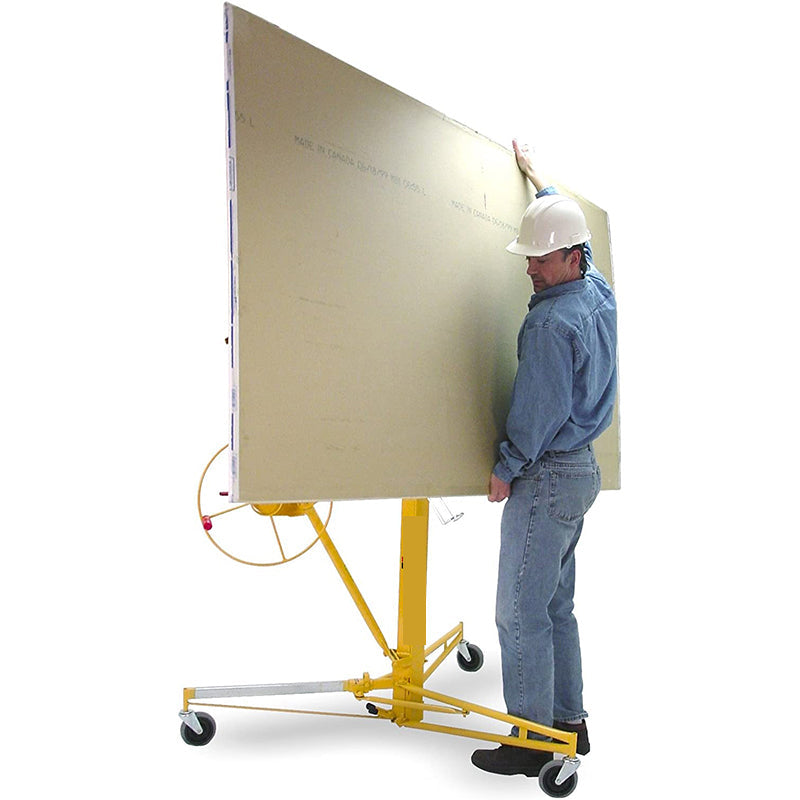 Steel drywall lifter