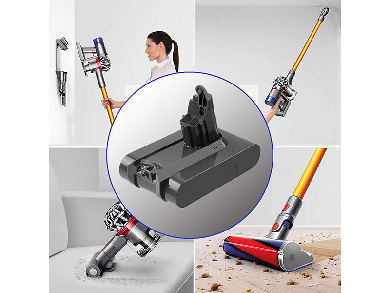 Dyson V6 Battery 4000mAh Replacement Dyson Battery