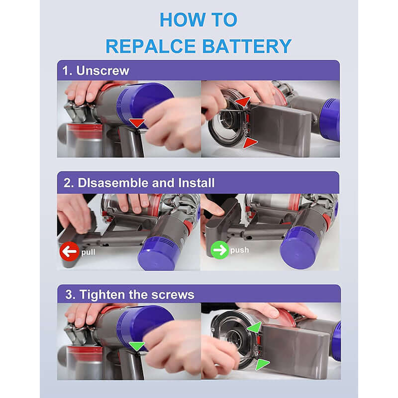 High capacity Dyson battery