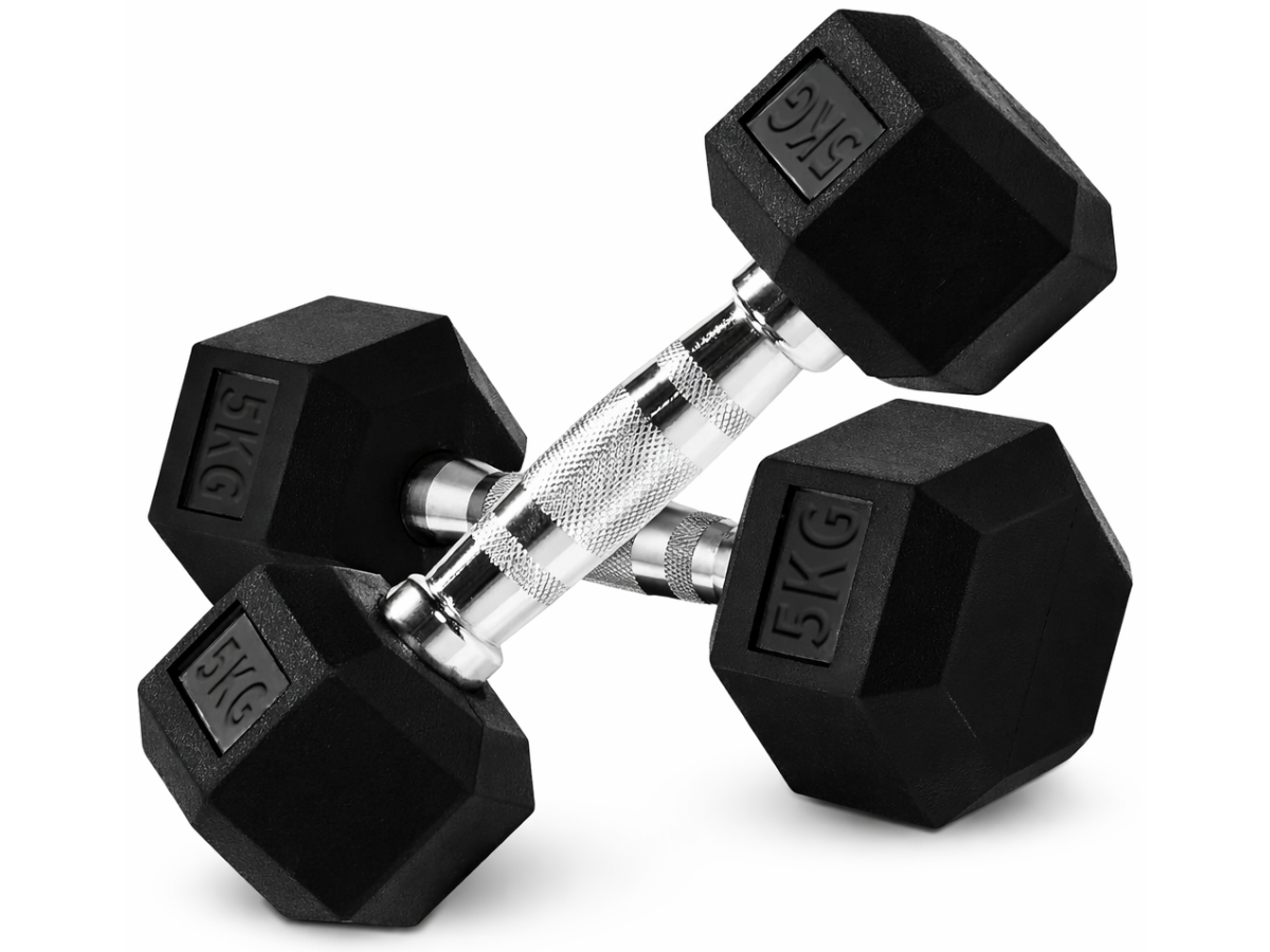 Dumbbell 5kg Hex Weights