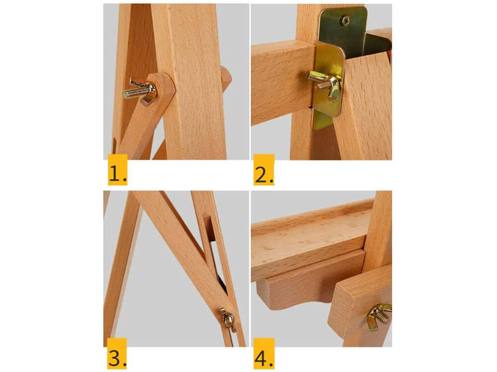 Artist tripod easel