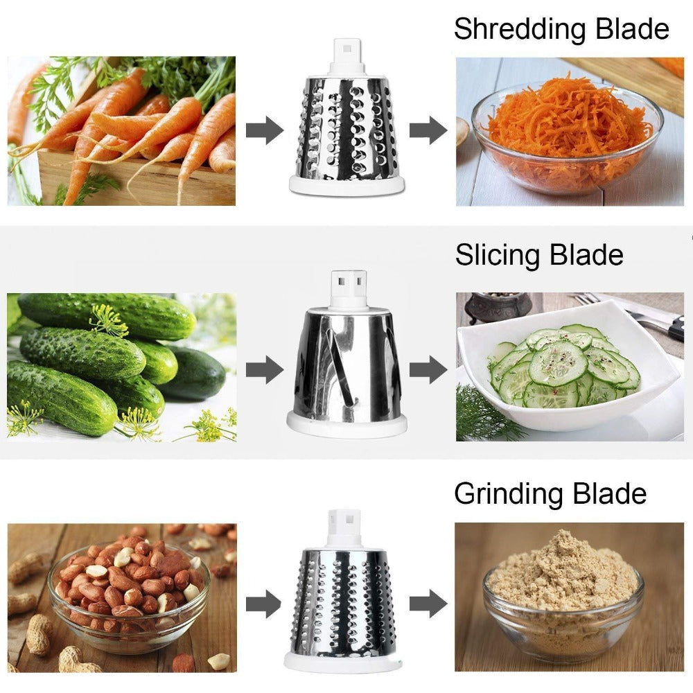Red vegetable spiralizer tool