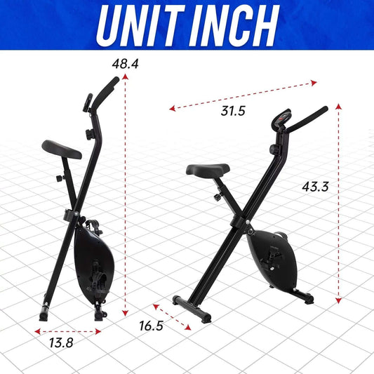 Exercise bike LCD monitor