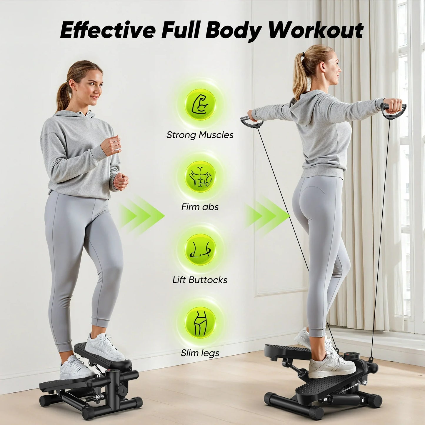 Electronic Stepper Mini Elliptical Trainer
