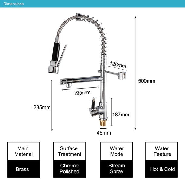Kitchen Faucet, Kitchen Faucet Sink Mixer Tap - The Shopsite