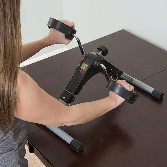Portable folding exercise bike