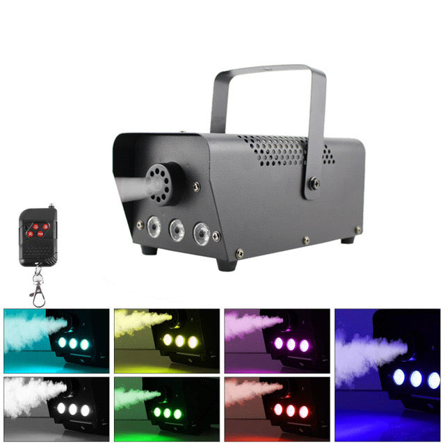 LED smoke machine close up