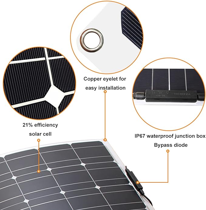Flexible Solar Panel 200W