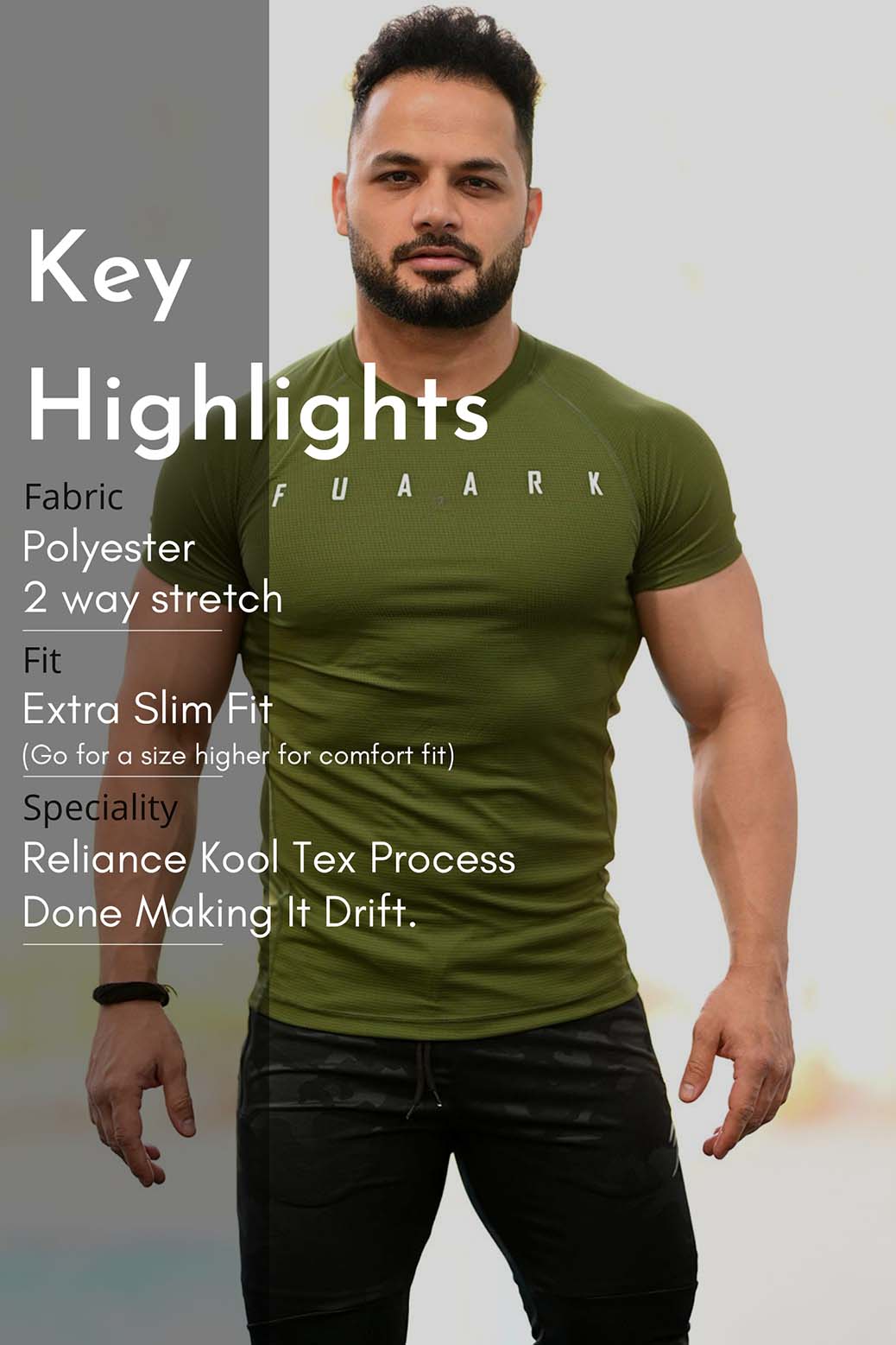 Checks T-shirt Green