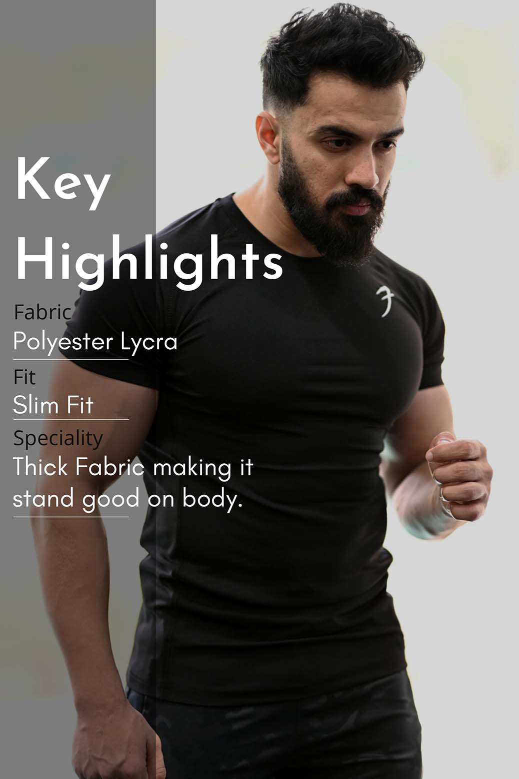 Performance T-shirt Black