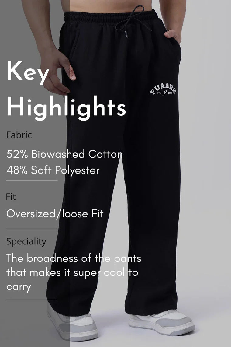 Laidback Relaxed Pants Black