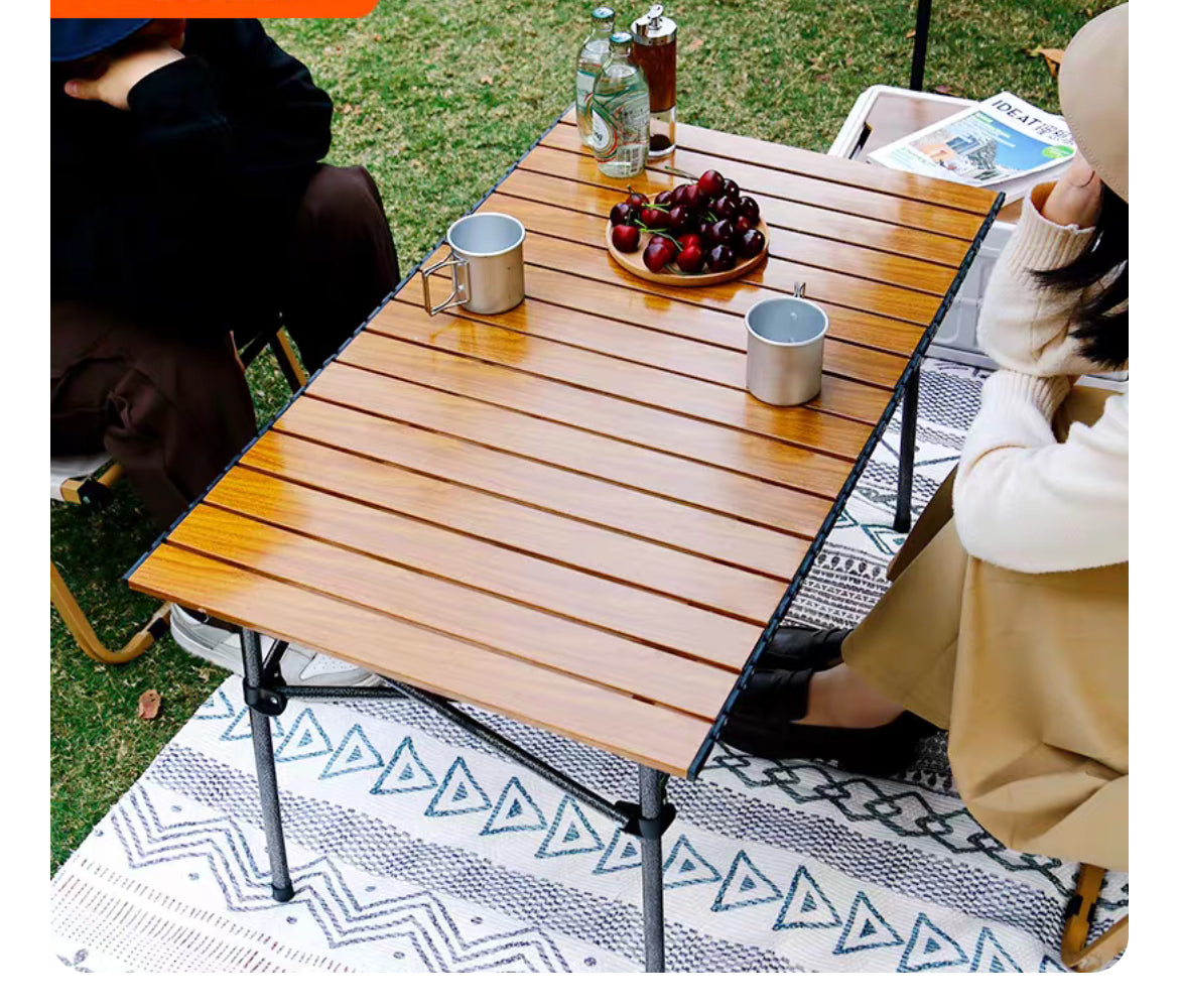 The Perfect Travel Camping Table – 95cm Foldable Outdoor Table LFRD5041