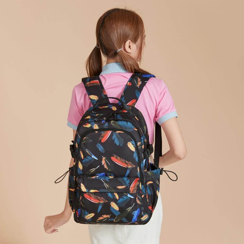Black Kids Backpack & School Bag for Girls