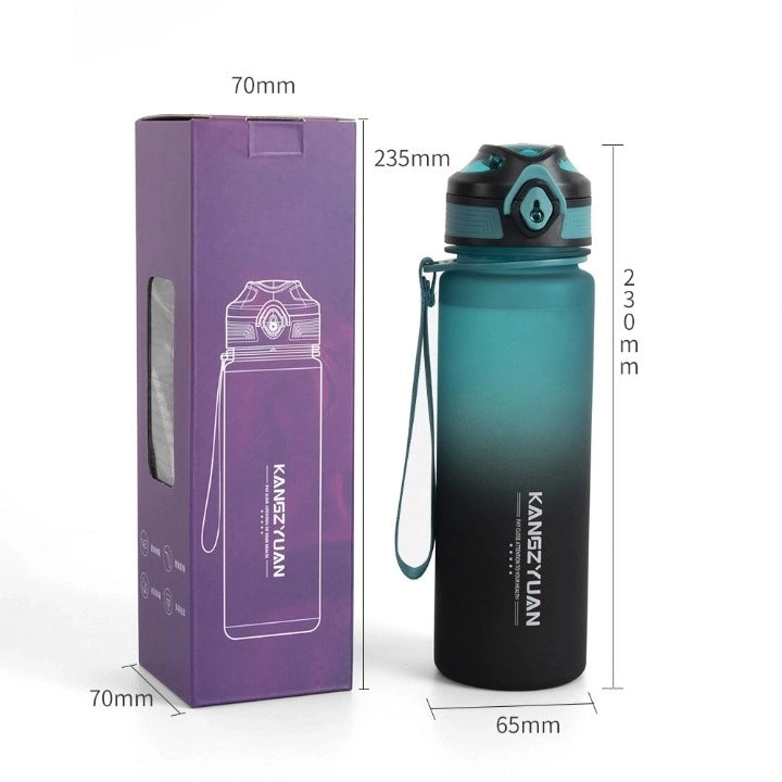 Gradient Color Drink & Water Bottle 650ml