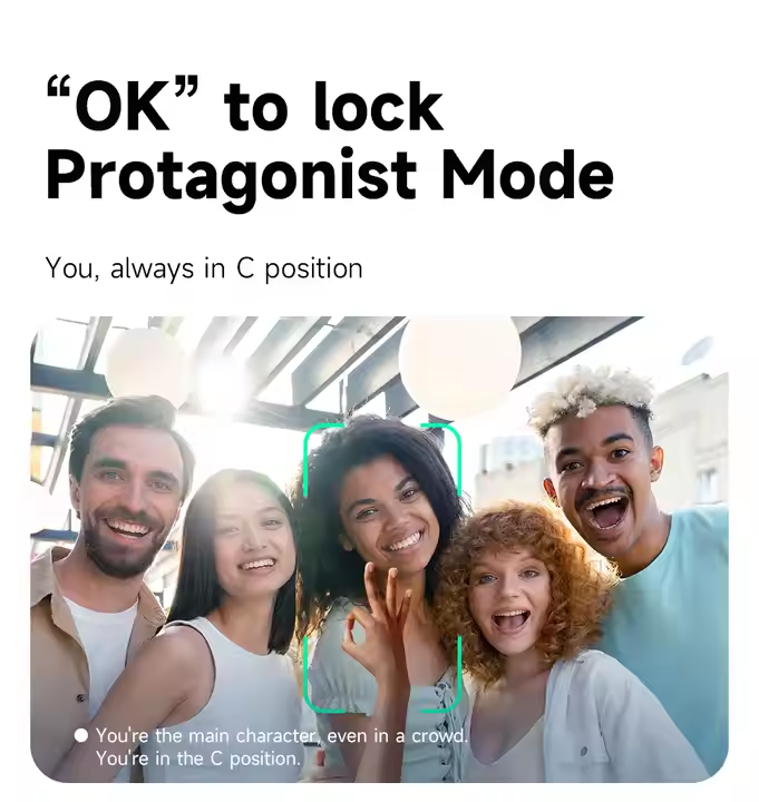 Smart Selfie Stick 360 Rotate Auto Face Tracking with tripod Max 1.6m