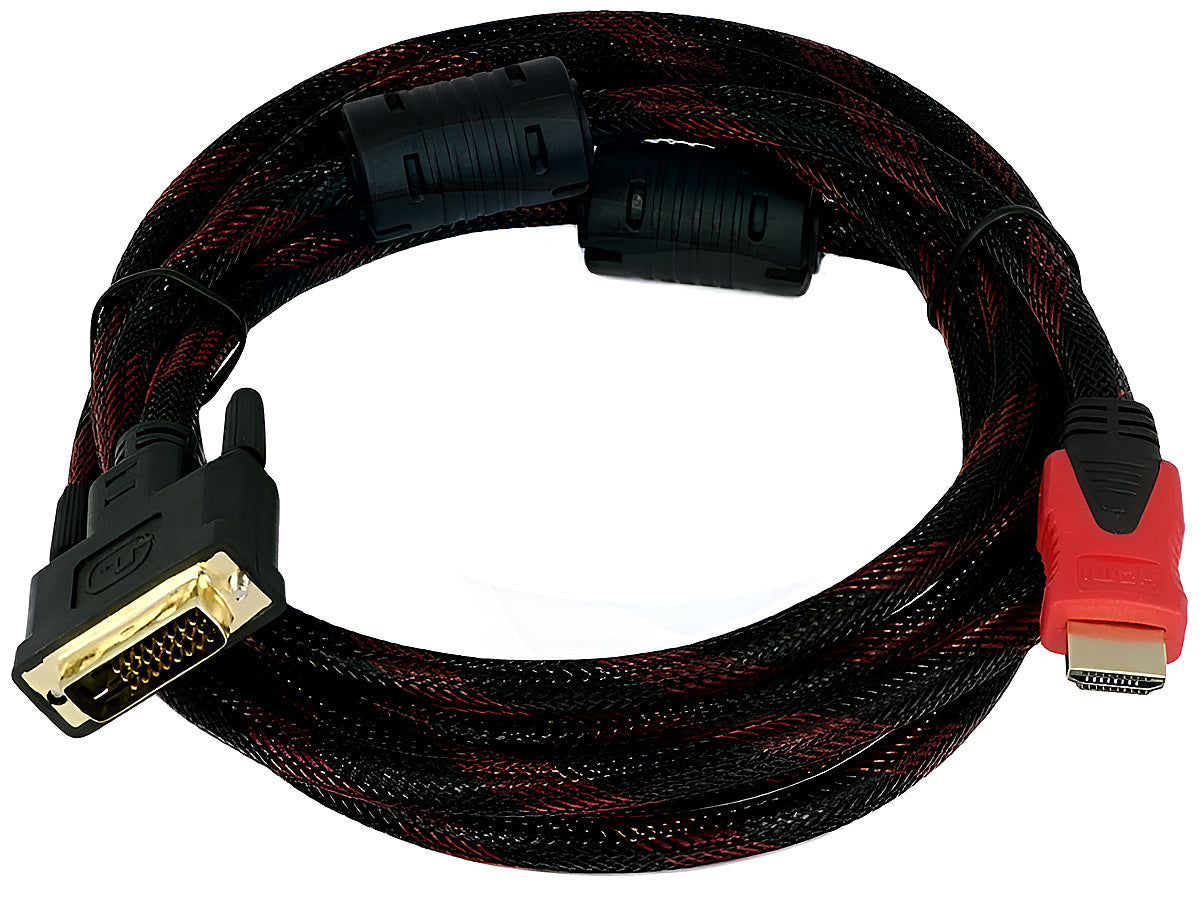 HDMI to DVI Cable for Monitor PC Laptop