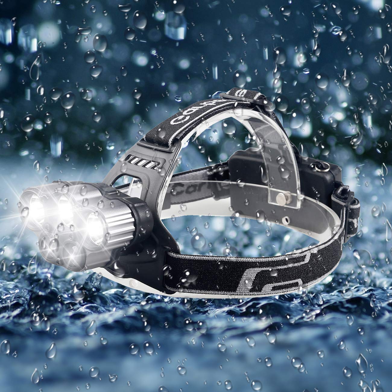 headlamp with six lighting modes
