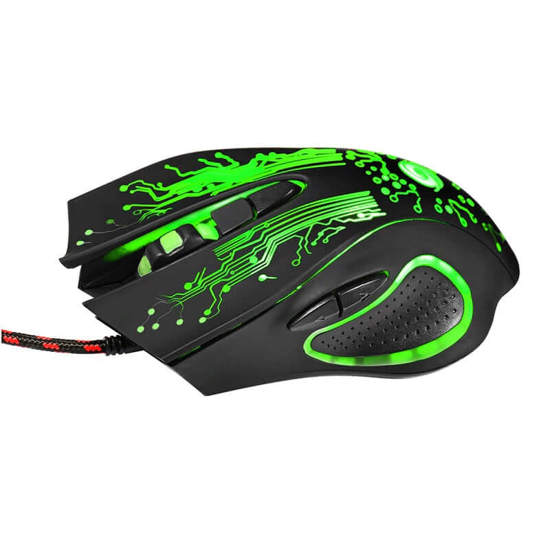 Ergonomic gaming mouse shape