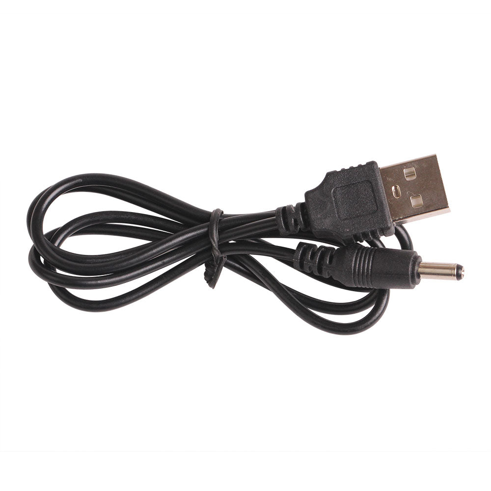 USB To 5.5mm x 2.1mm Plug Barrel Jack 5V DC Power Supply Cord Cable 65cm