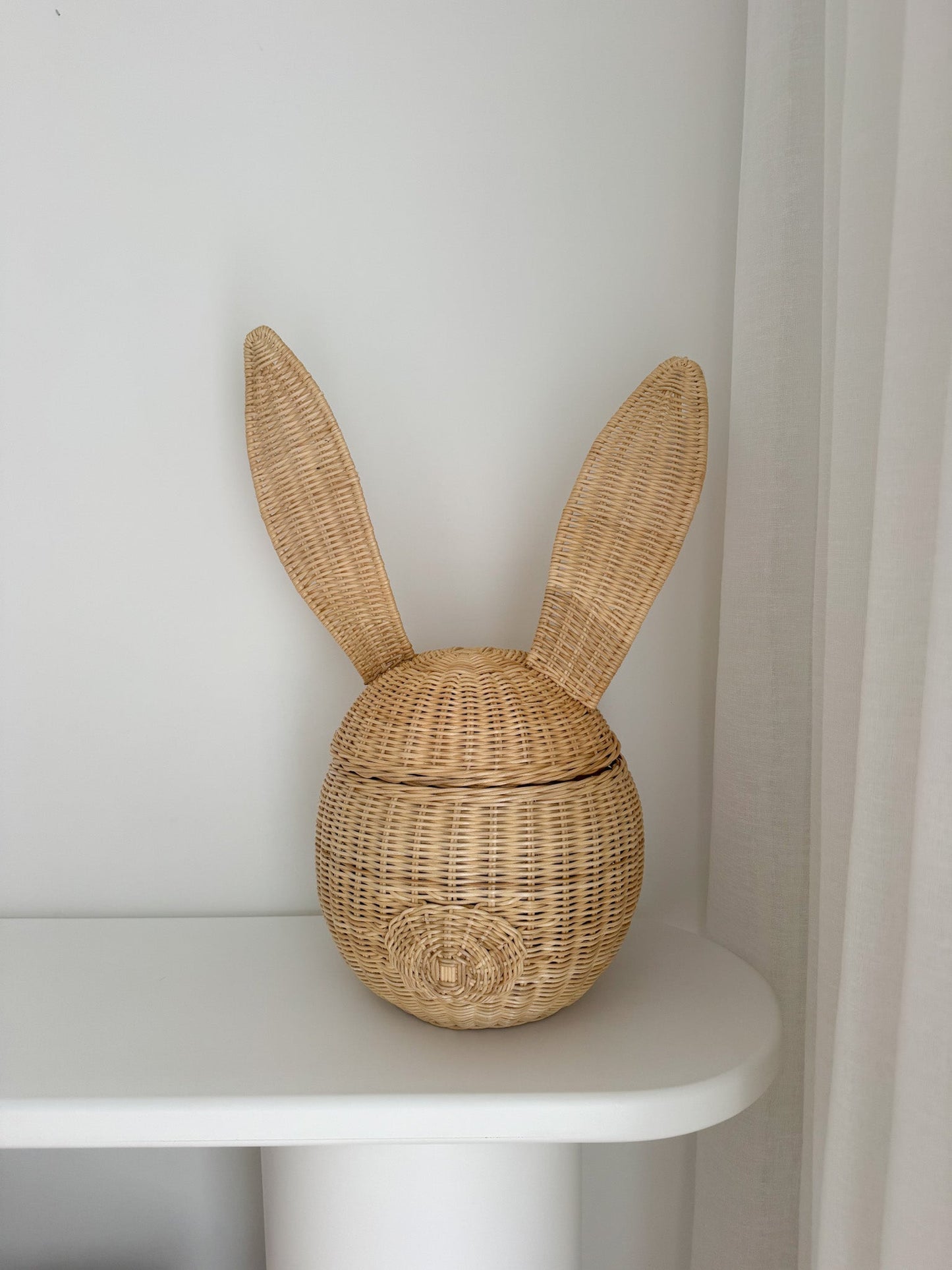 Rattan Bunny Basket