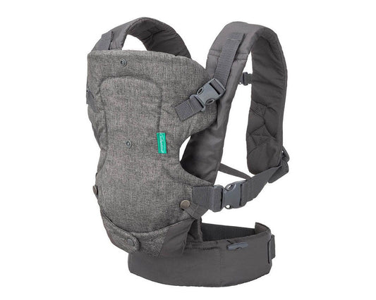 Baby carrier facing in narrow seat