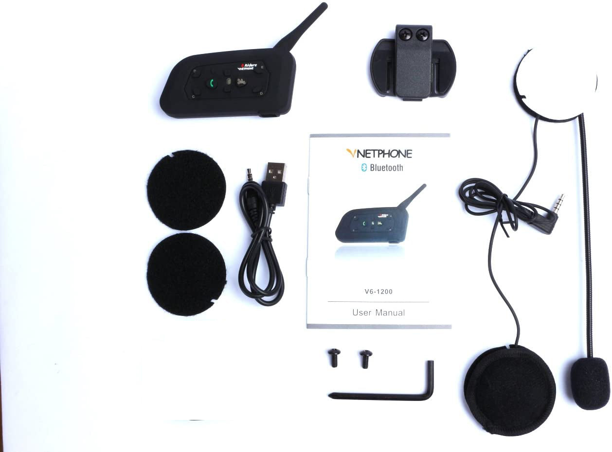 Motorcycle Helmet Intercom Headset