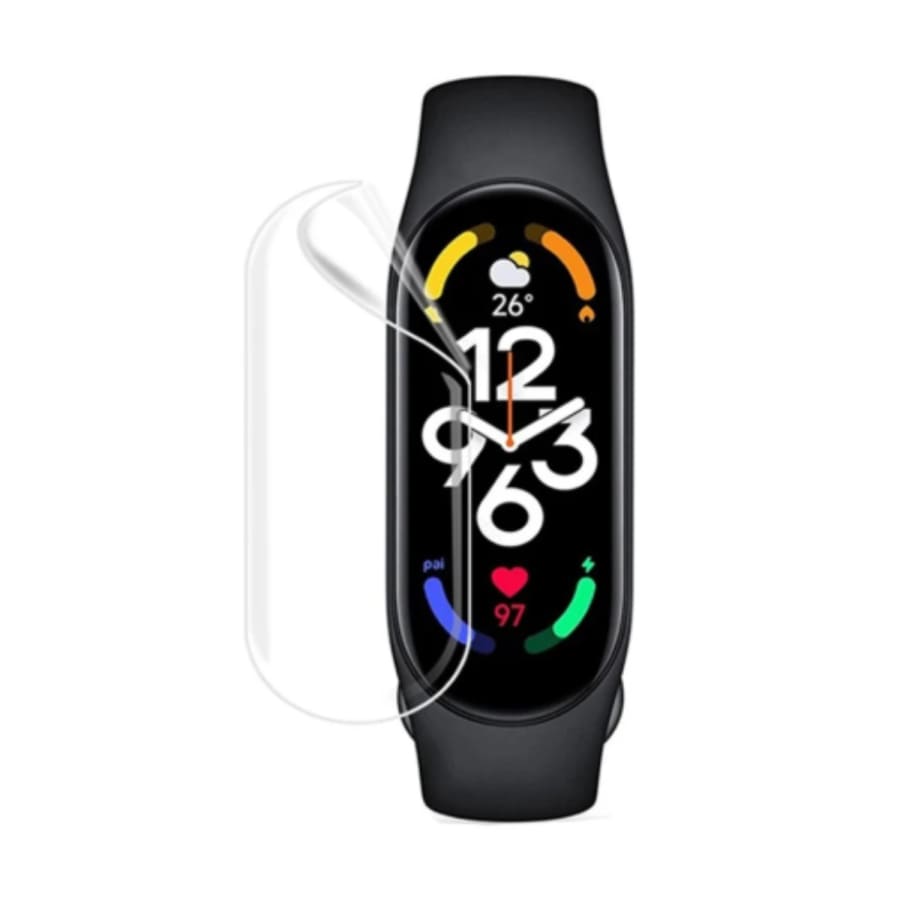 Hydrogel Screen Protector for Xiaomi Mi Band 1S (Pack of 6)