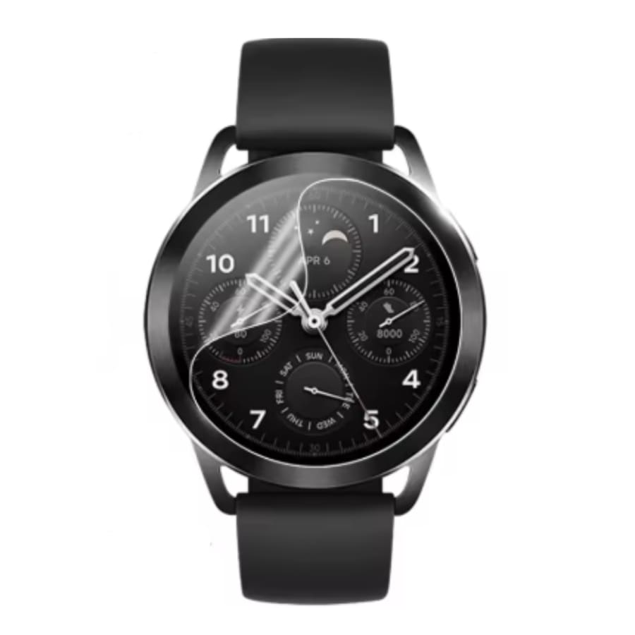 Hydrogel Screen Protector for Xiaomi Watch S1 (Pack of 6)