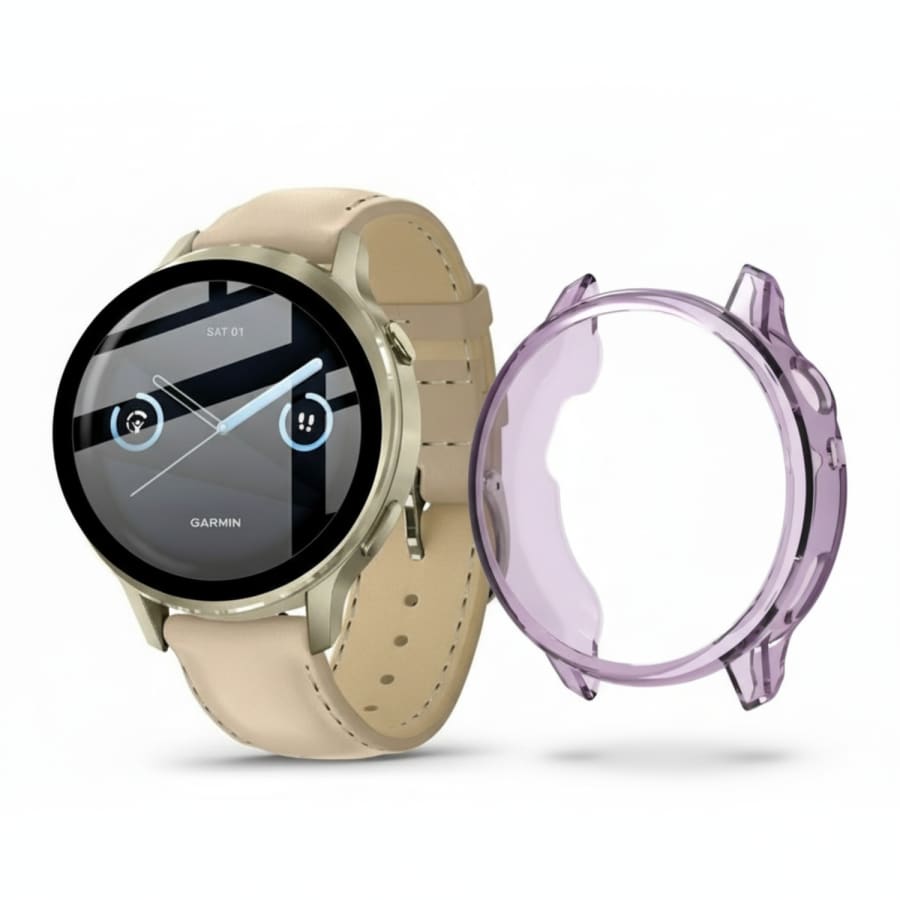 Garmin Venu 4 41mm - Protective Case (Purple)