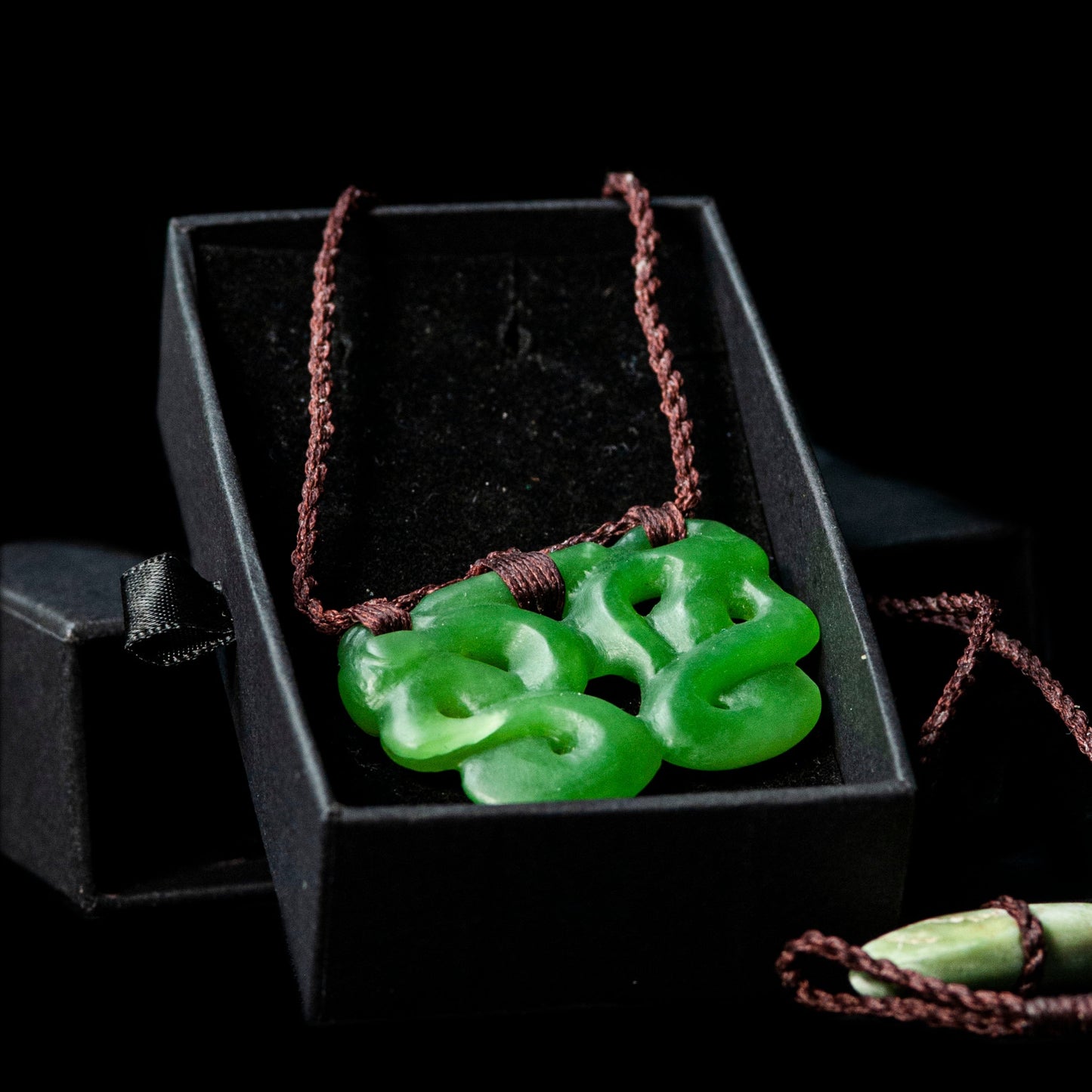 Pounamu Double Manaia Pendant