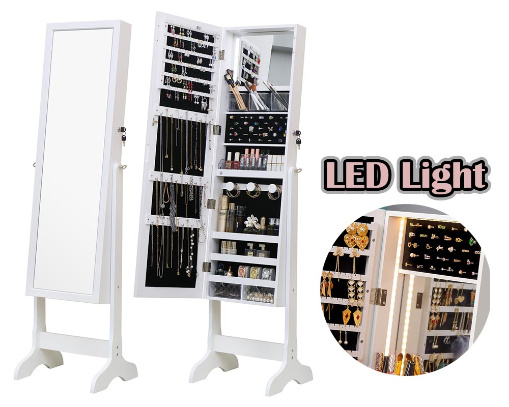 jewellery cabinet with hooks