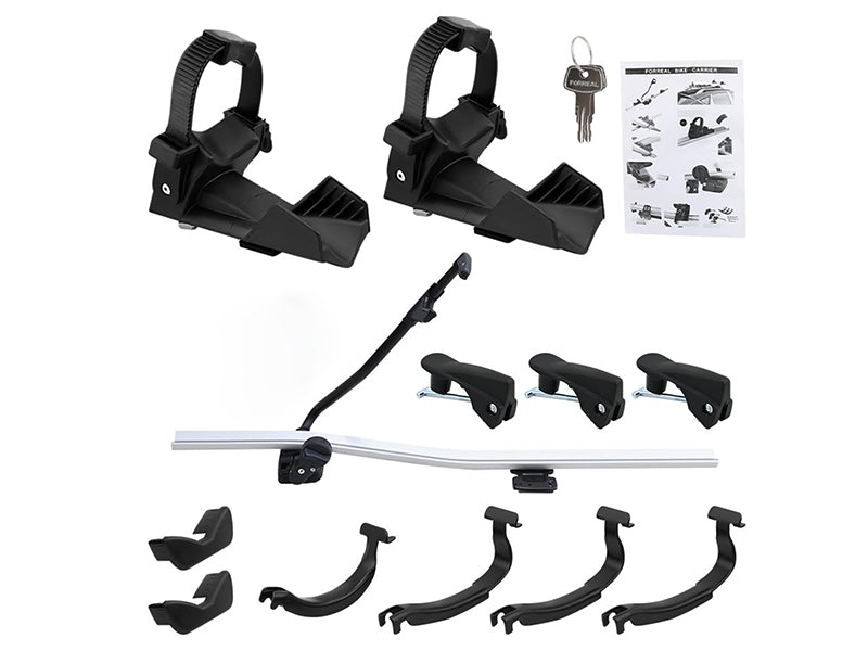 Car Roof Bike Rack, Bike Carrier-Silver