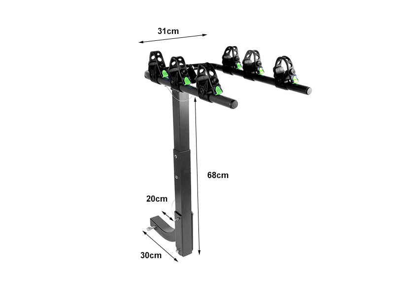Car Rear Hitch Mount Bike Rack
