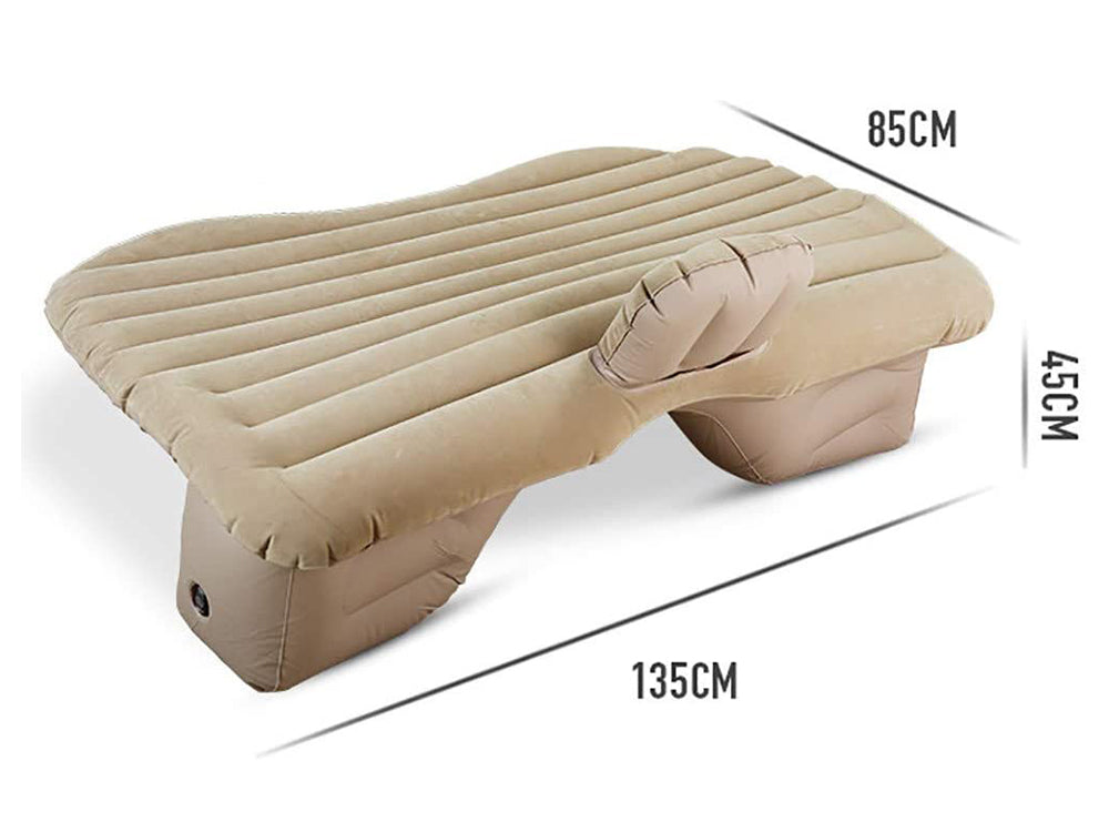 Car Inflatable Mattress Air Bed - Beige
