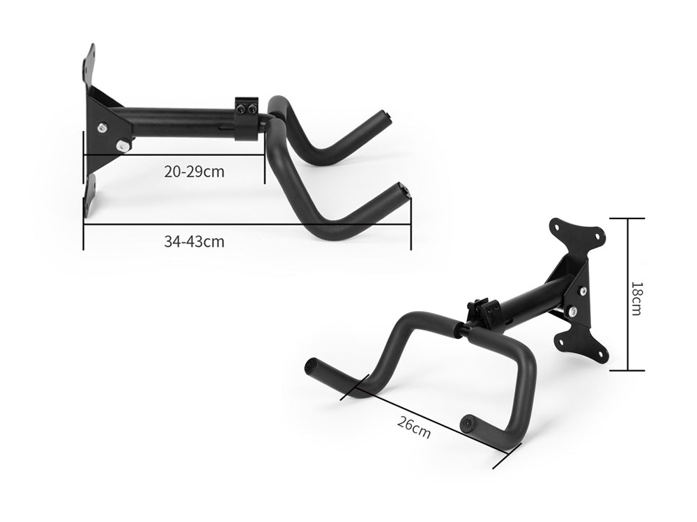 Wall Mount Adjustable Bike Hanger