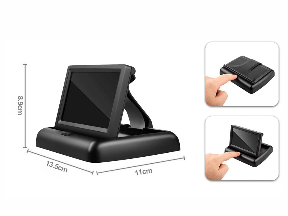 Foldable Car Baby Monitor